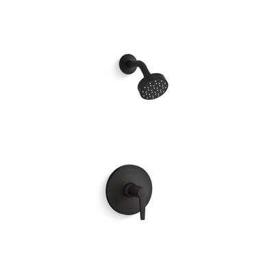 Kohler Pitch Rite-temp Shower Trim Kit, 1.75 Gpm - Matte Black