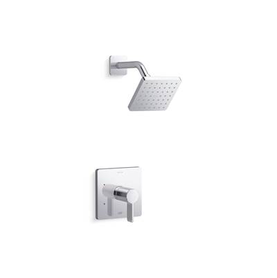 Kohler Parallel Rite-temp Shower Trim Kit, 2.5 Gpm - Polished Chrome