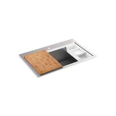 Kohler | Task | Workstation Kitchen Sink - Stainless Steel