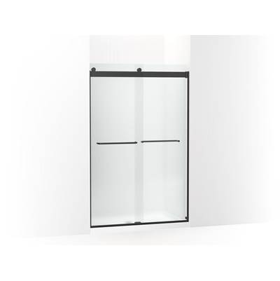 Kohler Levity Sliding Shower Door, 74'' H X 44-5/8 - 47-5/8'' W, with 1/4'' Thick Frosted Glass -...
