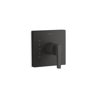 Kohler Honesty Rite-Temp valve trim - Matte Black