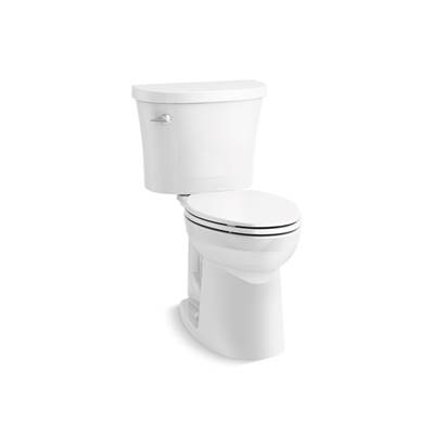 Kohler Kingstone the Complete Solution Two-piece Elongated Toilet, 1.28 Gpf - White