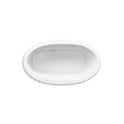 Kohler Sunward 72'' x 42'' drop in whirlpool bath - White