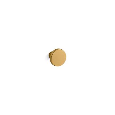 Kohler ToneE Cabinet knob - Vibrant Brushed Moderne Brass