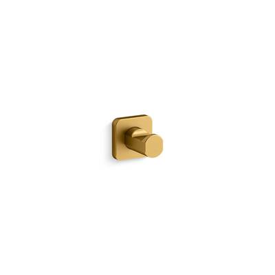 Kohler | Parallel | Robe Hook - Vibrant Brushed Moderne Brass
