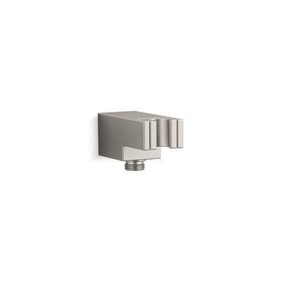 Kohler Statement Wall-mount handshower holder with supply elbow and check valve - Vibrant Brushed Nickel