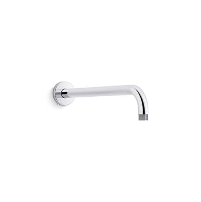 Kohler Statement 15-1/2'' wall-mount single-function rainhead arm and flange - Polished Chrome