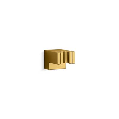 Kohler Statement Wall-mount handshower holder - Vibrant Brushed Moderne Brass