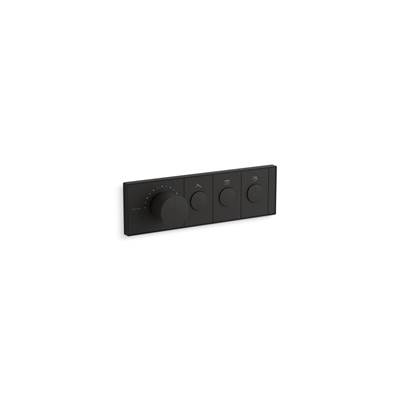 Anthem Three-outlet recessed mechanical thermostatic valve control