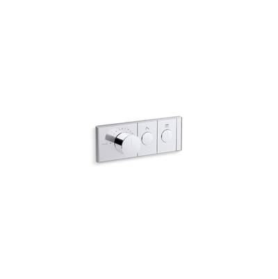 Anthem Two-outlet recessed mechanical thermostatic valve control