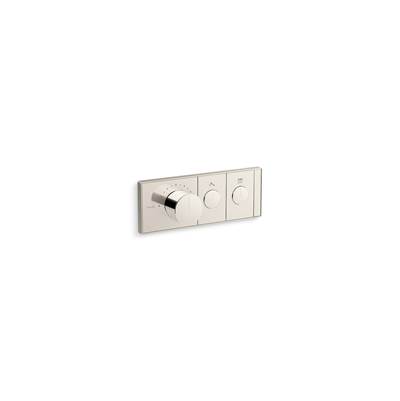 Anthem Two-outlet recessed mechanical thermostatic valve control
