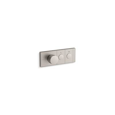 Anthem Two-outlet recessed mechanical thermostatic valve control