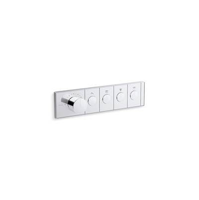Anthem Four-outlet recessed mechanical thermostatic valve control
