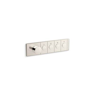 Anthem Four-outlet recessed mechanical thermostatic valve control