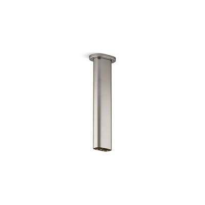 Kohler Statement 10'' ceiling-mount two-function rainhead arm and flange - Vibrant Brushed Nickel