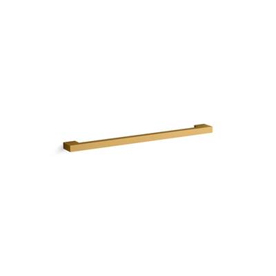 Kohler Lodern 13'' Cabinet Pull - Vibrant Brushed Moderne Brass