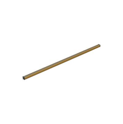 1-1/4'' x 48'' linear drain grate with lattice pattern