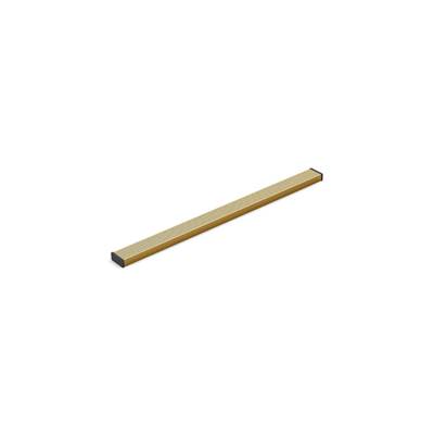 2-1/2'' x 36'' linear drain grate with perforated pattern