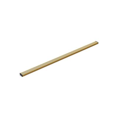 2-1/2'' x 60'' linear drain grate with perforated pattern