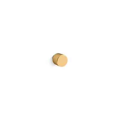 Helst Cabinet knob - Vibrant Brushed Moderne Brass