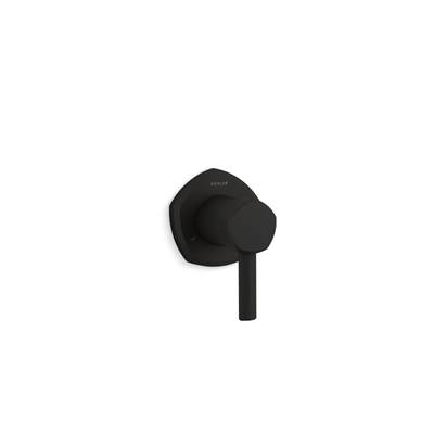 Kohler Occasion Mastershower Transfer Valve Trim with Lever Handle - Matte Black