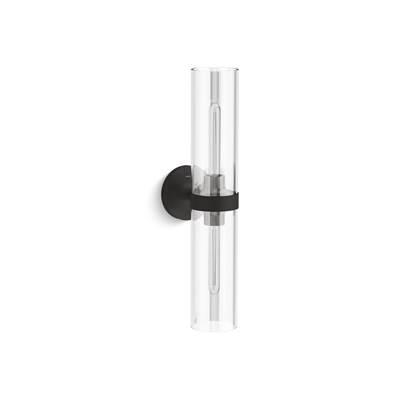 Kohler Purist Two-light sconce - Matte Black