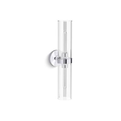Kohler Purist Two-light sconce - Polished Chrome