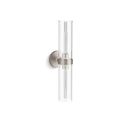 Kohler Purist Two-light sconce - Brushed Nickel
