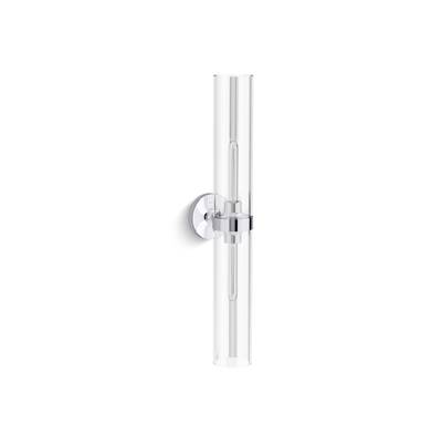 Kohler Purist Two-light sconce - Polished Chrome