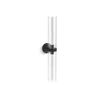 Kohler Purist Two-light sconce - Matte Black