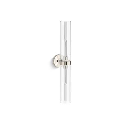 Kohler Purist Two-light sconce - Polished Nickel