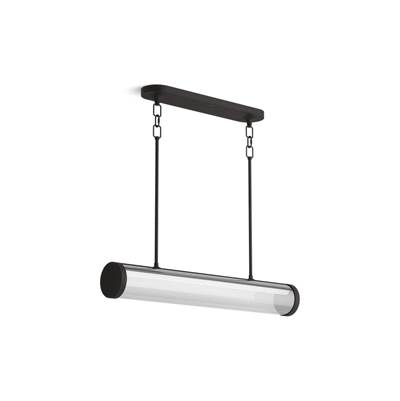 Kohler Purist 34'' LED Linear Chandelier - Matte Black