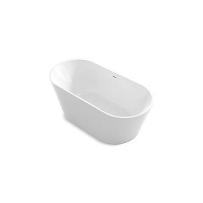 Evok 66'' x 30'' freestanding bath - White