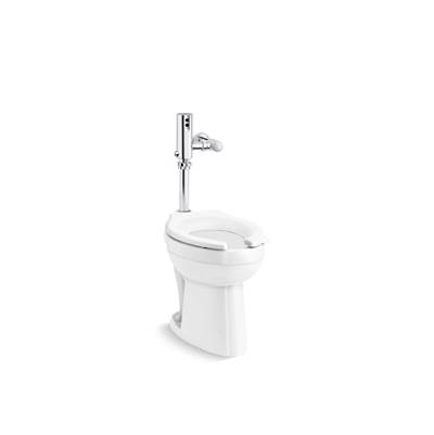 HighcliffE Ultra Antimicrobial toilet with Mach Tripoint touchless 1.0 gpf HES-powered flushometer - Not Applicable