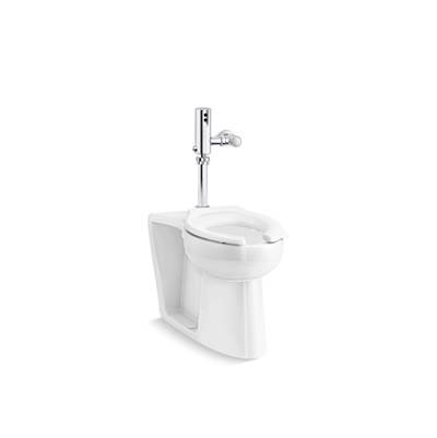 Kohler Modflex Adjust-a-bowl Antimicrobial Toilet with Mach Tripoint Touchless 1.28 Gpf...