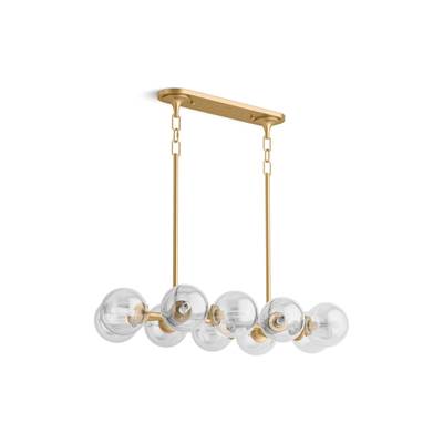 BelleraE 38'' linear chandelier