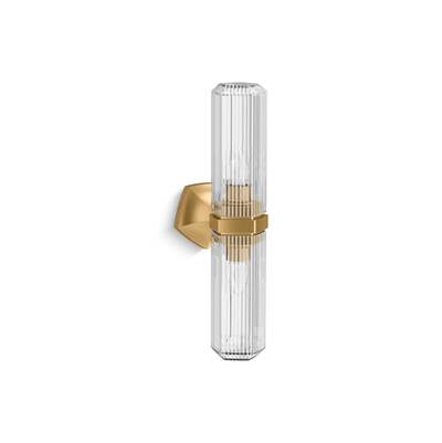Kohler | Occasion | Wall Sconce - Brushed Moderne Brass
