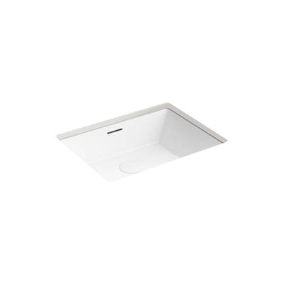 Brazn 21-1/4'' rectangular undermount bathroom sink