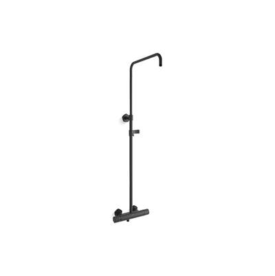 Kohler Occasion Two-way Exposed Thermostatic Valve and Shower Column Kt - Matte Black