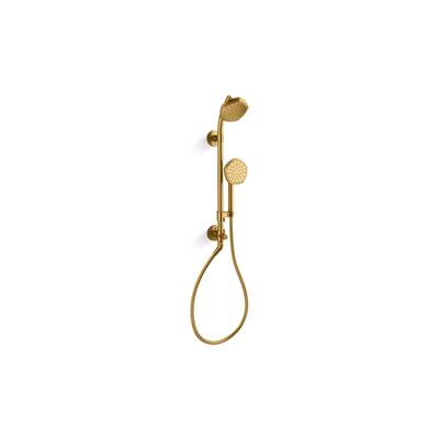 Kohler Occasione Hydrorail-s Shower Column Kit, 1.75 Gpm - Vibrant Brushed Moderne Brass