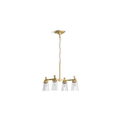 Kohler | Riff | Chandelier - Brushed Moderne Brass