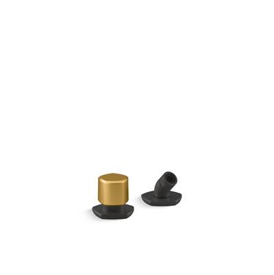 Kohler Occasion Deck-mount Handshower Holder and Two-way Diverter Valve - Matte Black with...