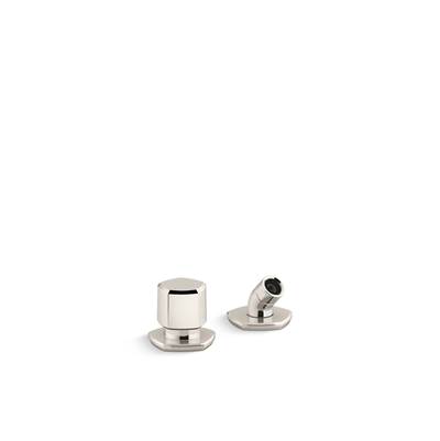 Kohler Occasion Deck-mount Handshower Holder and Two-way Diverter Valve - Vibrant Polished Nickel