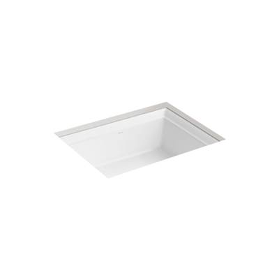 ArtifactsE 21-1/4'' rectangular undermount bathroom sink
