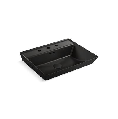 Brazn 23'' rectangular vessel bathroom sink