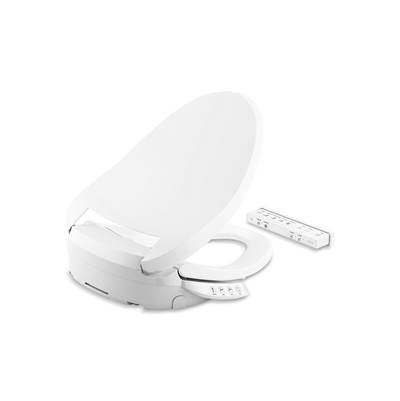 Kohler Purewash E700 Elongated Bidet Toilet Seat with Remote Control - White