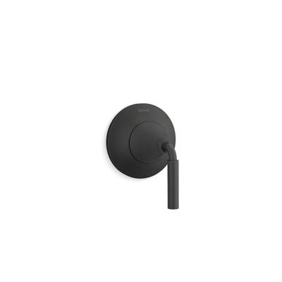 Kohler ToneE MasterShower transfer valve trim - Matte Black