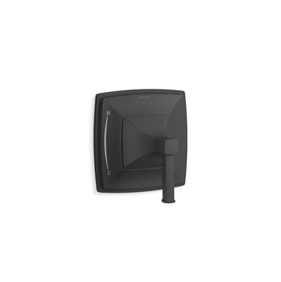 Kohler Riff Rite-Temp valve trim - Matte Black