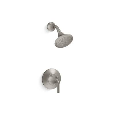Kohler ToneE Rite-Temp shower trim kit, 1.75 gpm - Vibrant Brushed Nickel