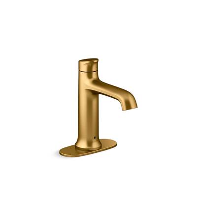 Kohler ToneE Touchless bathroom sink faucet, 1.2 gpm - Vibrant Brushed Moderne Brass